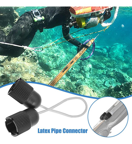 Conector De Tubo De Látex Para Submarina Conector Roscado Pa