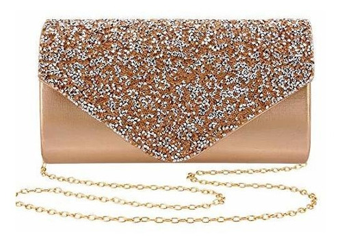 Naimo Flap Deslumbramiento Del Rhinestone De Embrague Del Bo