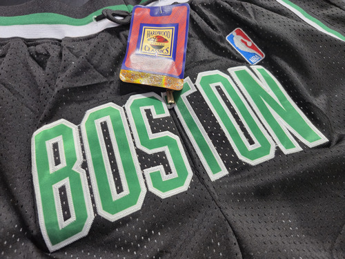 Short Bermuda Nba Básquet Boston Celtics Negro S
