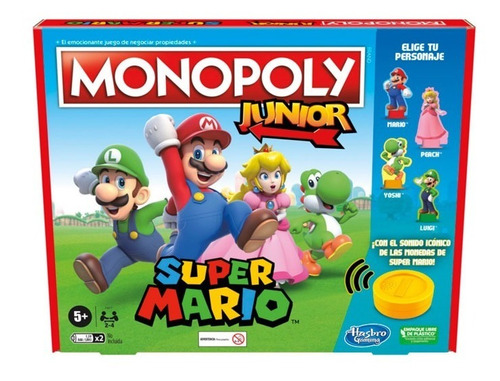 Juego De Mesa Monopoly Junior Edicion Super Mario / Diverti