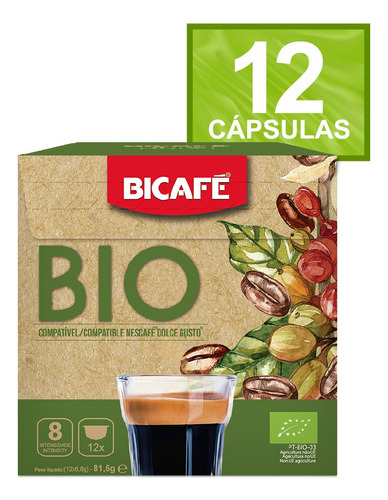 Cápsula De Café Bio Colômbia P/ Máquinas Dolce Gusto