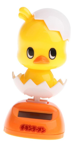 Cute Chicken Animal Solar Powered Dancing Dolls Bobble Toy