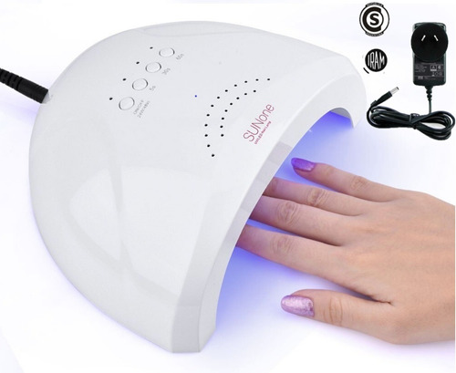 Cabina Uv/led Sun One 48w Timer Y Sensor Auto Uñas Gel Semi