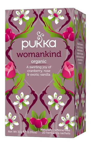 1 Caja Pukka Té Womankind 20 Bolsitas