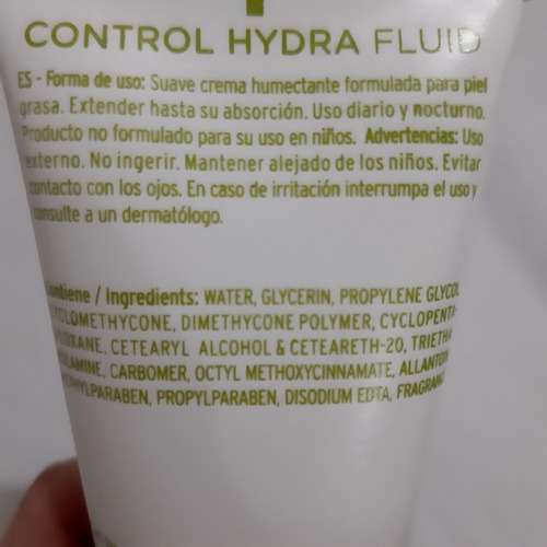 Imagen 5 de 5 de Hydra Fluid Hidratante Liviana Para Pieles Grasas Prodermic