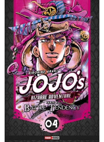 Manga Panini Jojo's Bizarre Adventure: Battle Tendency #4