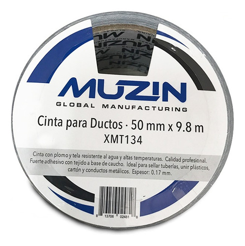 Muzin Cinta Para Ductos 50mm X 9.8m 