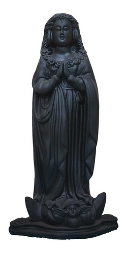 Imagem Nossa Senhora Aparecida Replica 30cm Manto E Coroa