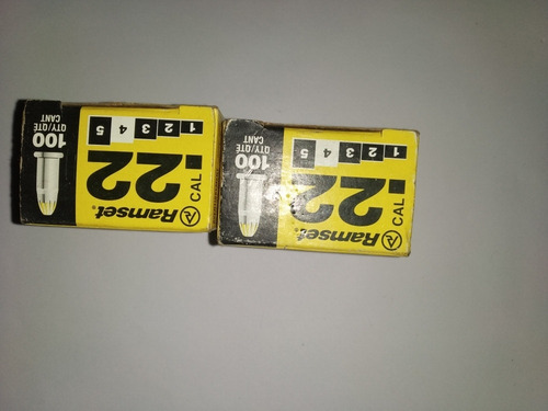 Imagen 4 de 8 de Fulminante Calibre 22 Marca Ramset Nivel 4 100 Cartuchos