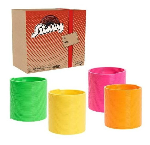 Juguete Slinky The Original Walking Spring De Plástico Gigan