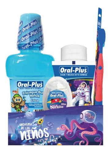 Kit Dental Oral Plus Niños - Unidad a $1080