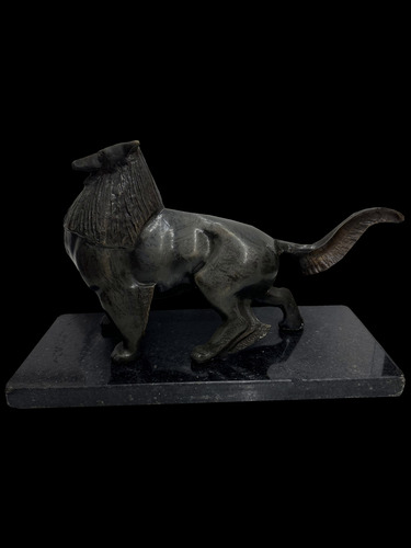 Alfredo Ceschiatti, Leão Mitológico Em Bronze 19x30x09cm B8 (Usado)