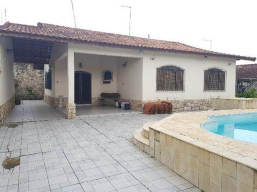 Imagem 1 de 14 de Casa Lado Praia Com Piscina E Edícula Em Itanhaém - 5683|npc
