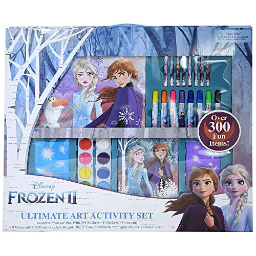 Disney Frozen 2 Girls Ultimate Art Activity Set Con Pegatina