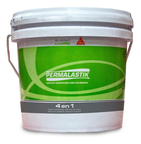 Sika Impermeabilizante Cimientos Jardineras Permalastik 4 L