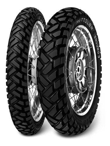 Cubierta Metzeler 90/90 -18 Enduro 3 Sahara Enduro Semi Taco