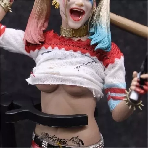 Boneca Harley Quinn Realista Es Suicida Arlequina No Brasil!