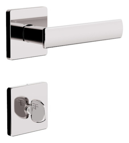 Fechadura Para Porta Banheiro Lavabo Wc 3f 740 Roseta Inox