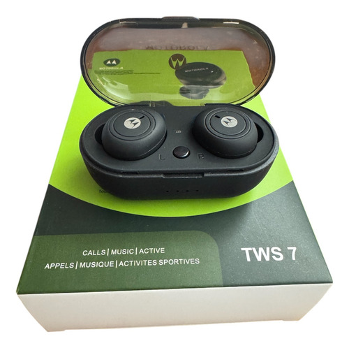 Audífonos Inalámbricos Bluetooth Para Motorola Tws Negro (Reacondicionado)