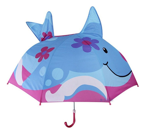 Paraguas Sombrilla 3d Infantil Diseño Ballena