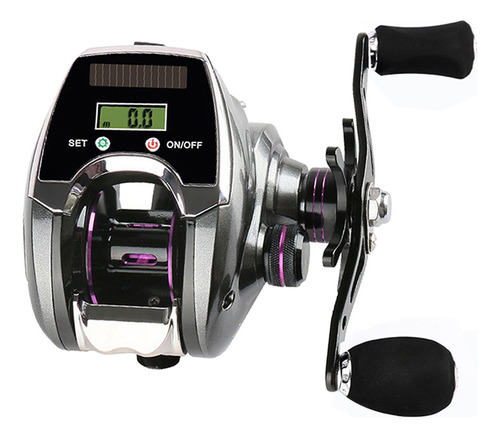 Baitcasting Reel Sun Reel Power System Línea De Carga Digita