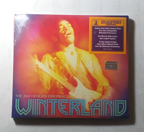 Jimi Hendrix Experience - Winterland / Cd Sellado / Kktus