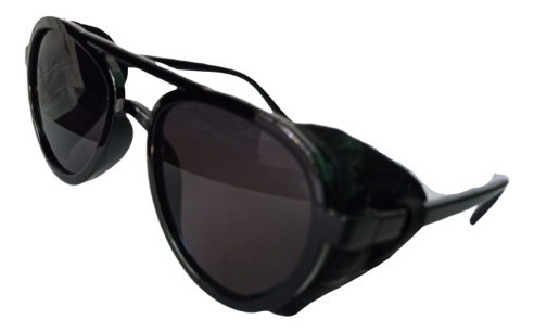 Lentes De Sol Steampunk Redondas Ironn Mn Con Uv400