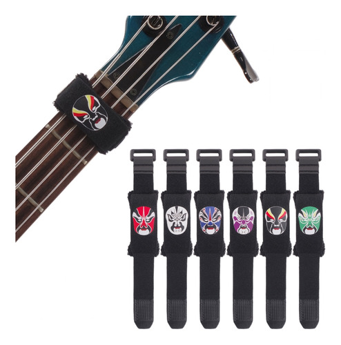 (r) String Mute Dampener, Envolturas Universales Para Silenc