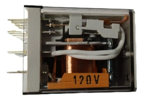 Fider Relevador De Potencia 4pdt 120vac 7a Serie 55, Hembra