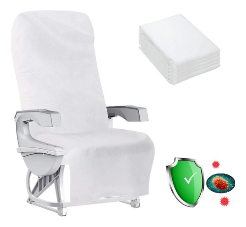 5 Pcs Desechables Airplane Seat Covers Non-woven Safety Prot