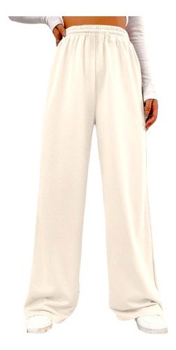 Pantalon Jogger Palazzo Ancho Unisex Rustico Media Estacion