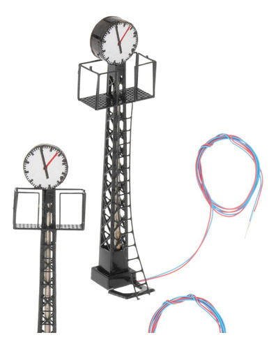 Nuevo Maqueta De 2 Piezas De Luces De Ferrocarril En Escala