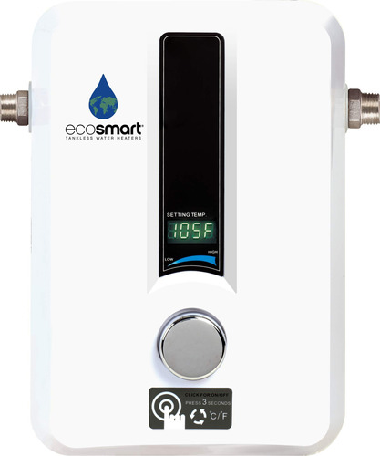 Ecosmart Calentador De Agua Eléctrico Sin Tanque Eco 11, 1.