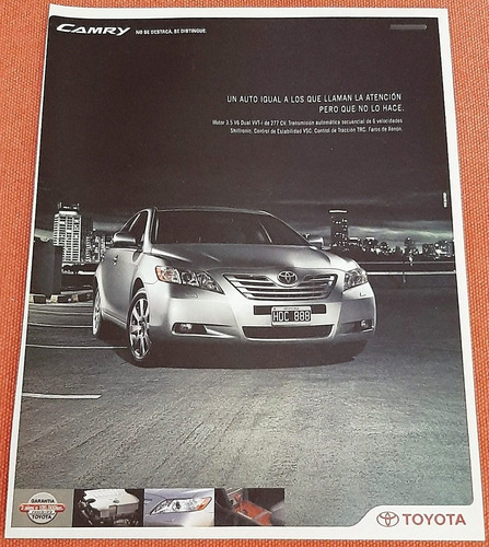 Publicidad Toyota Camry 2008