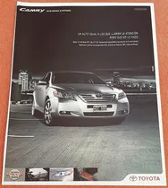 Comprar Publicidad Toyota Camry 2008