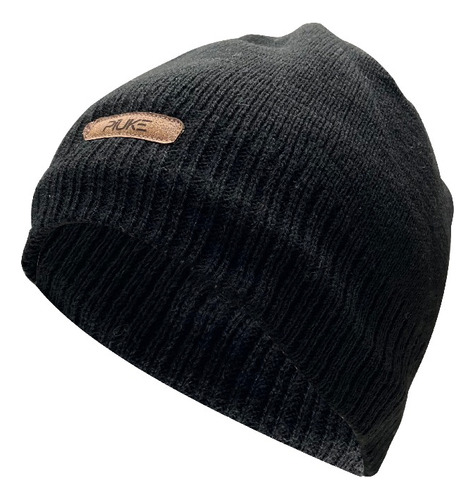 Gorro Con Inteior Polar Lana Tejida Otoño Invierno Abrigo