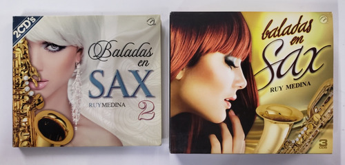 Ruy Medina Baladas En Sax Vol. 1 Y Vol. 2 Cds