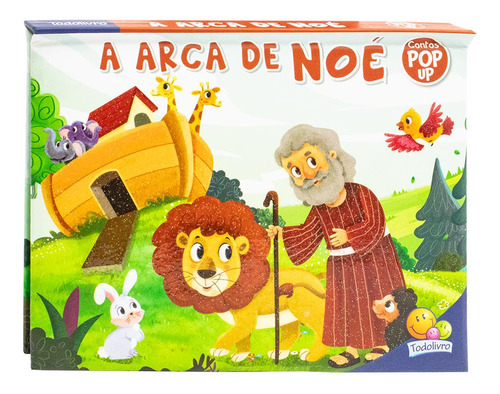 Contos Pop-up: Arca De Noé, De Mammoth World. Editora Todolivro, Capa Dura Em Português, 2023