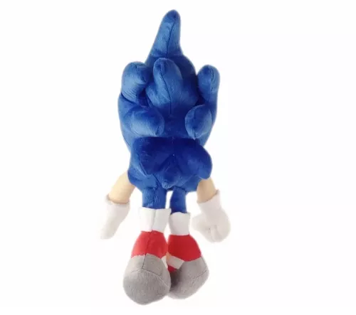 Boneco Pelúcia Sonic Grande 36 Cm Antialérgico