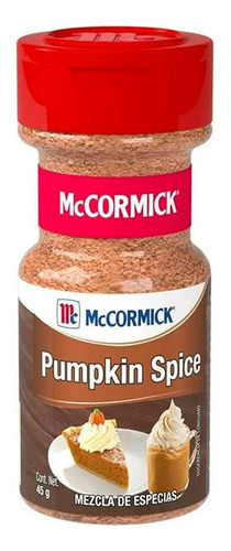 Especie Mccormick Pumpkin Spice 45g