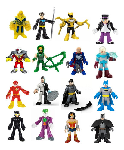 Imaginext Figuras Batman Super Friends Caja De Regalo