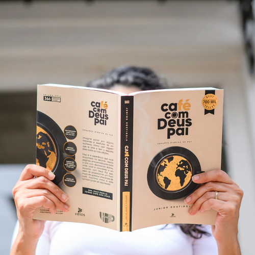 Kit 2livros, Café Com Deus Pai + O Deus Que Destrói Sonhos, Tenho Certeza De Que Este Livro Mudará A Sua Vida, Reconheça Quem Você É, E Viva O Seu Propósito, Junior Rostirola, Rodrigo Bibo De Aquino