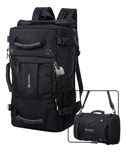 Mochila Mala 2 Em 1 Nordk Nomad Notebook 40l
