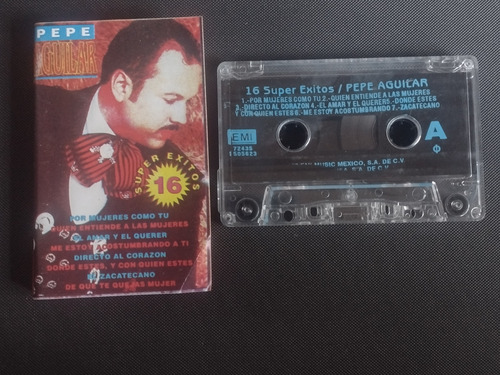 Pepe Aguilar Cassette Genérico 16 Súper Éxitos 