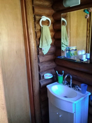 Imagen 11 de 29 de Mar Azul - Retasada !!! Confortable Cabaña De Tres Ambientes Construida En Piedra Y Madera.