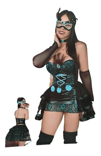 Imagen 1 de 1 de Lencería Disfraz Sexy Cabaret