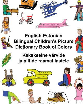 Libro English-estonian Bilingual Children's Picture Dicti...