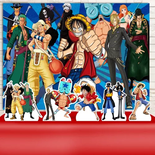 Kit Festa 3d One Piece Aniversário Completo
