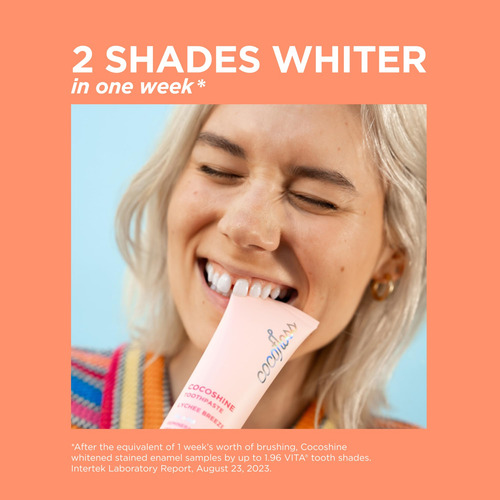 Pasta De Dientes Cocofloss Cocoshine Whitening 100ml Sin FlĂș