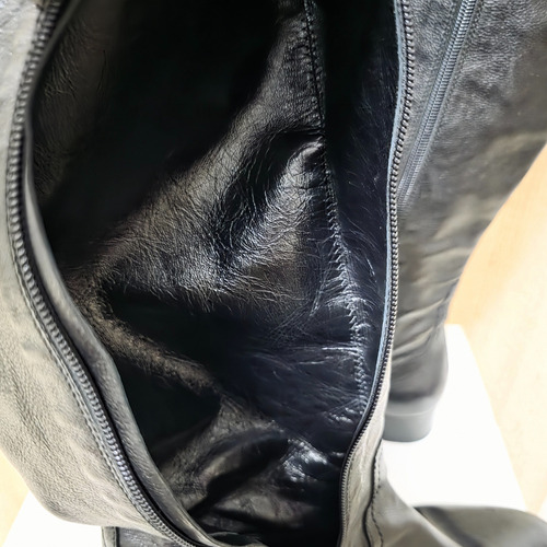Botas Bucaneras De Cuero Italianas Como Nuevas (Usado)